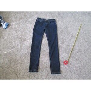 &Sons Trading Co Jeans Mens 30x33 Blue Brandon Raw Denim Button Fly Workwear